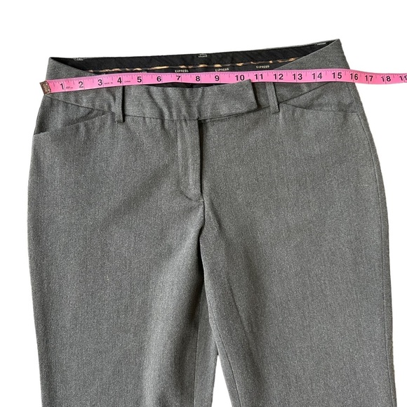 Express Editor Wide Leg Trouser Business Wear Pant Suit in Grey Size:‎ 6 - Picture 6 of 9